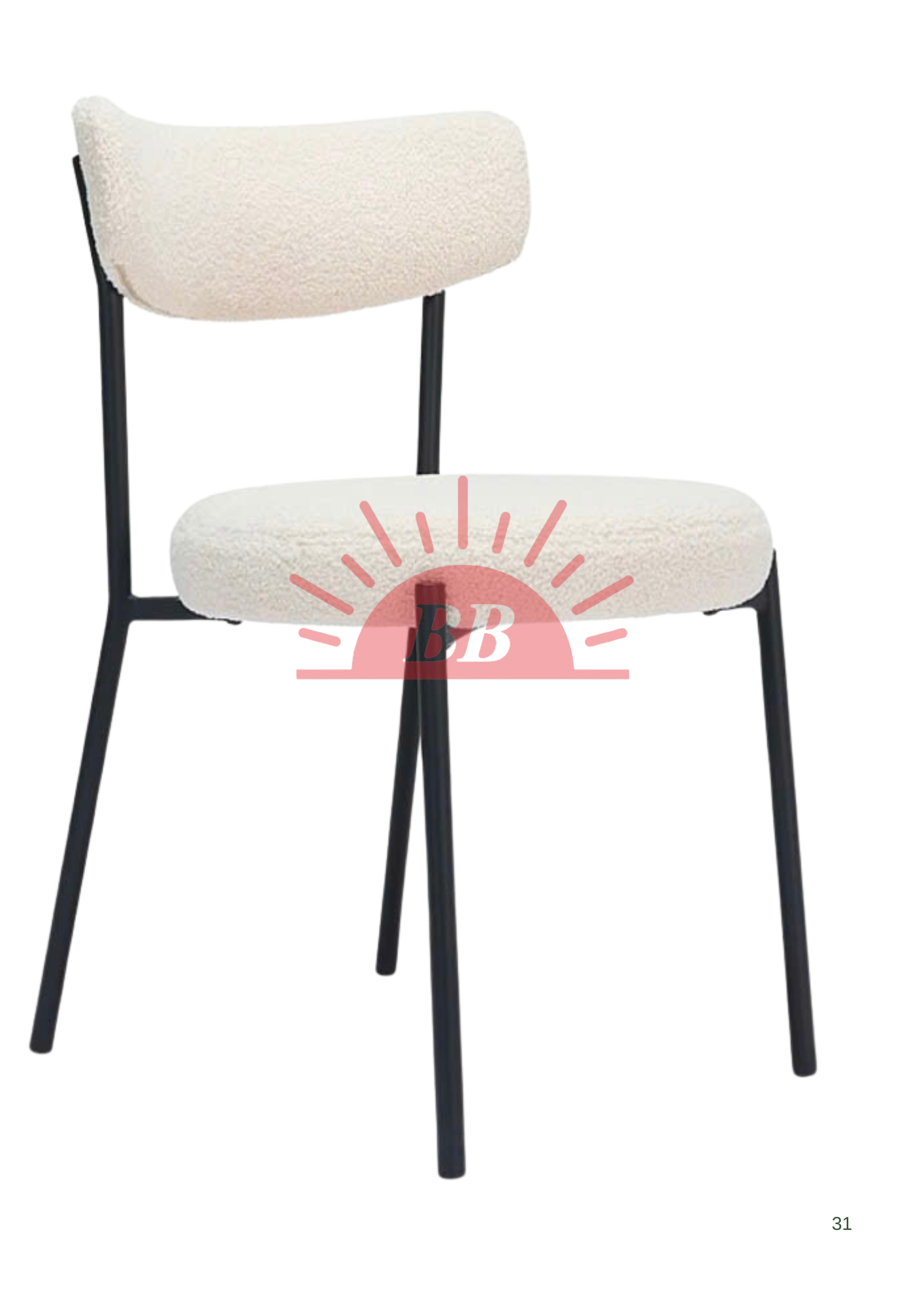 Boucle Dining Chair